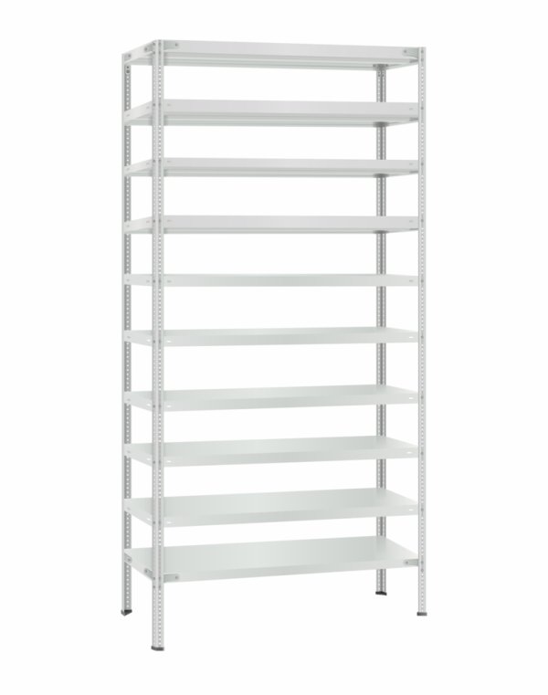 Стеллаж металлический Титан МС-500 2400х1000х400 10 полок