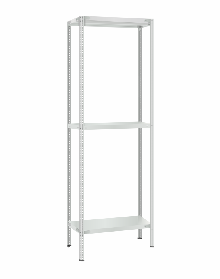 Стеллаж металлический Титан МС-500 3000х700х400 3 полки Стеллаж металлический Титан МС-500 3000х700х400 3 полки