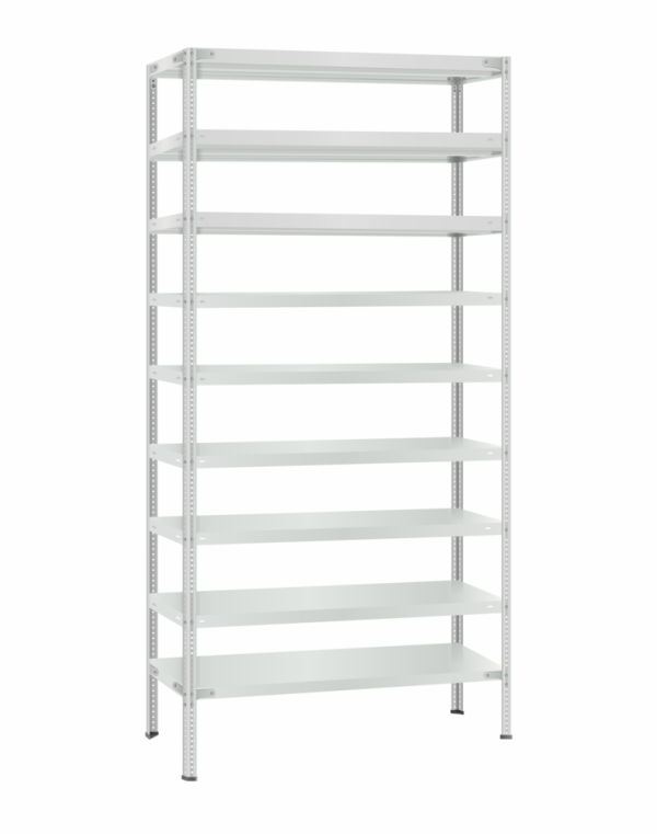 Стеллаж металлический Титан МС-500 2400х1000х500 9 полок