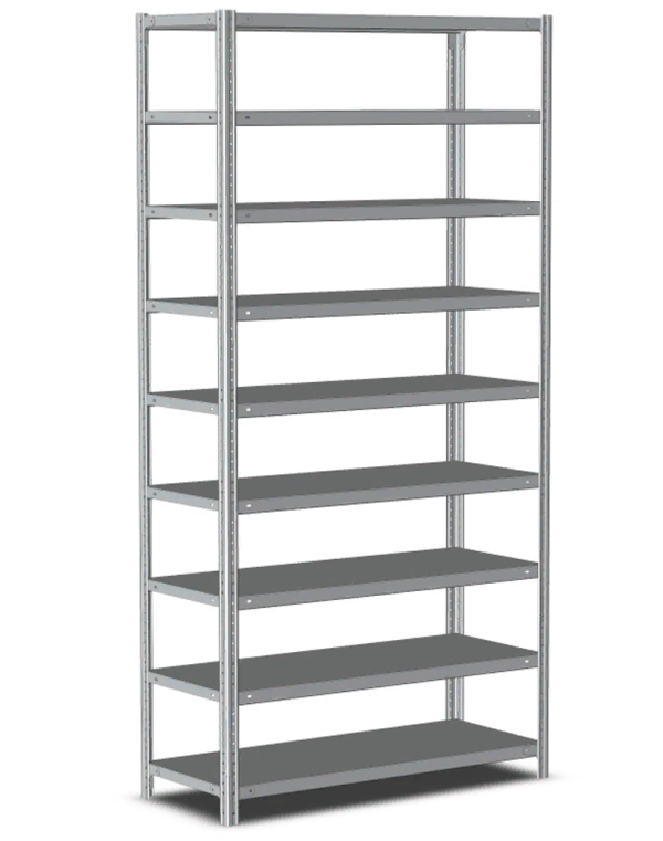 Стеллаж металлический Титан МС-500 1200х1000х500 9 полок