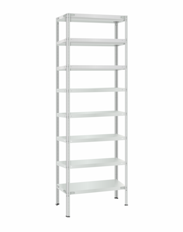 Стеллаж металлический Титан МС-500 2300х700х500 8 полок