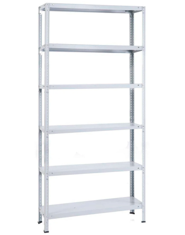 Стеллаж металлический Титан МС-500 2200х700х400 6 полок