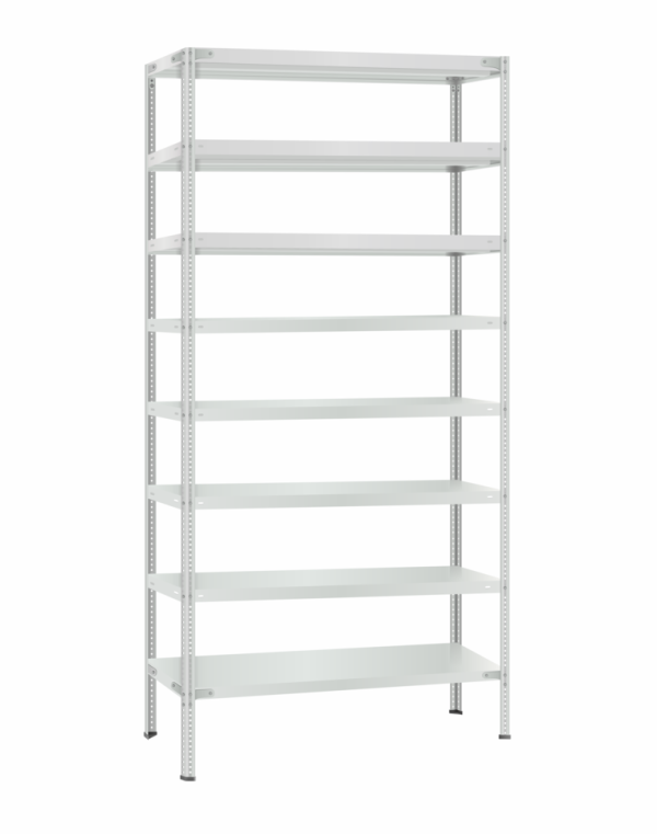 Стеллаж металлический Титан МС-500 2300х1000х300 8 полок
