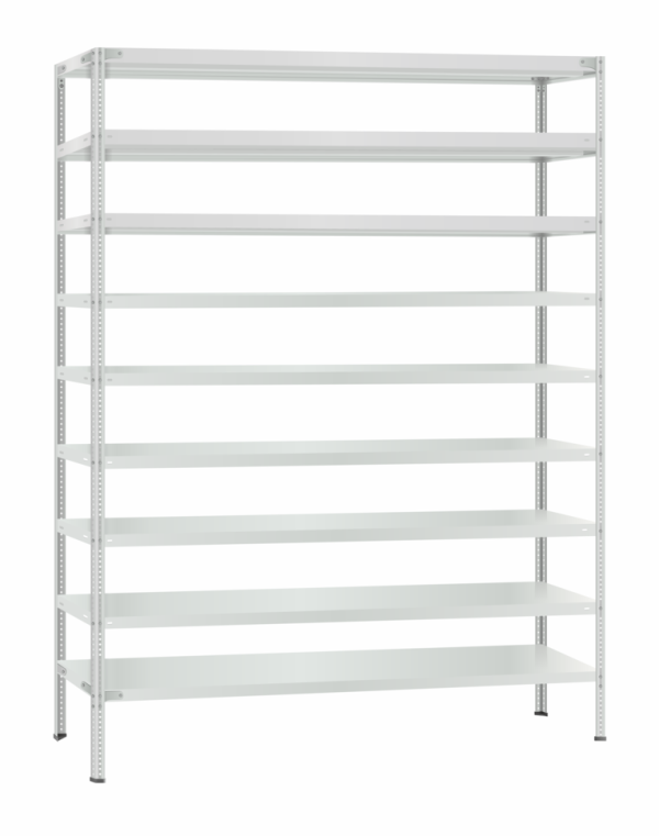 Стеллаж металлический Титан МС-500 2300х1500х600 9 полок