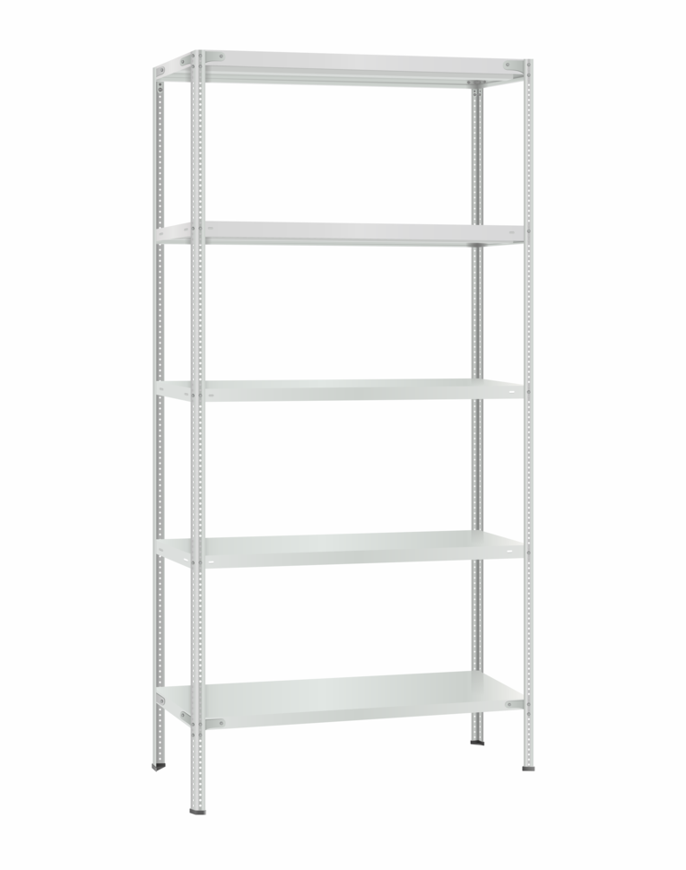 Стеллаж металлический Титан МС-500 3000х1000х500 5 полок Стеллаж металлический Титан МС-500 3000х1000х500 5 полок