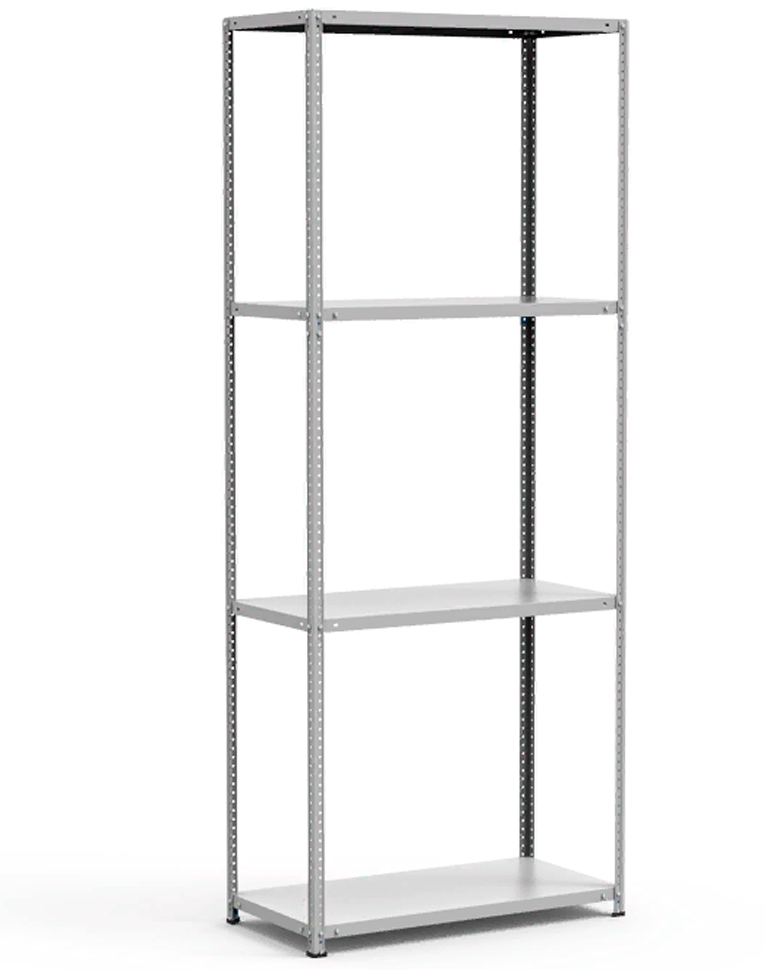 Стеллаж металлический Титан МС-750 2200x1000x300 4 полки Стеллаж металлический Титан МС-750 2200x1000x300 4 полки